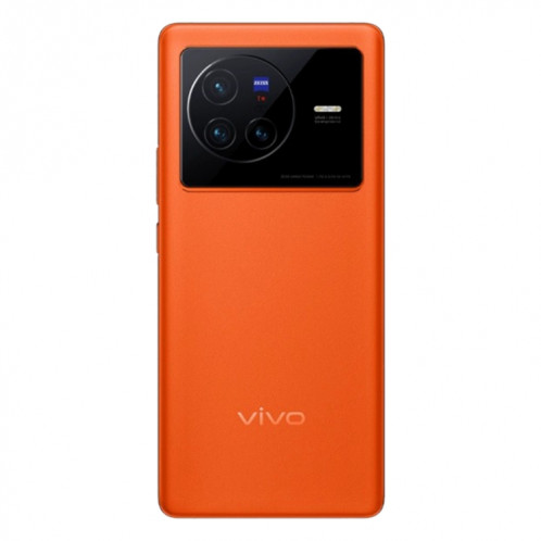 Vivo X80 5G V2183A, appareil photo 50 MP, 8 Go + 128 Go, Caméras triple arrière, identification des empreintes digitales de l'écran, batterie 4500 mAh, 6,78 pouces Android 12.0 OriginOS Ocean MediaTek Dimensity 9000 SV121E1557-07