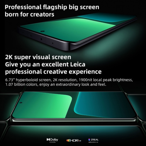 Xiaomi 13 Pro, appareil photo 50MP, 12 Go + 512 Go, Caméras arrière triple, identification d'empreintes digitales à l'écran de 6,73 pouces MIUI 14 Qualcomm Snapdragon 8 Gen 2 Octa Core jusqu'à 3,2 GHz, réseau : 5G, SX346W142-015