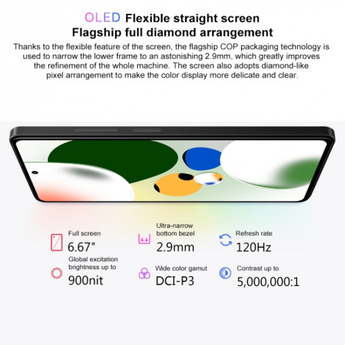 Xiaomi Redmi Note 12 Vitesse Pro 5G, appareil photo 108MP, 12 Go + 256 Go, Caméras triple arrière, batterie 5000 mAh, 6,67 pouces MIUI 14 Snapdragon 778G Octa Core jusqu'à 2,4 GHz, réseau : 5G, double SIM, NFC, IR SX373L944-014