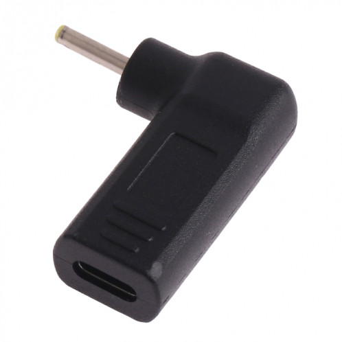 Connecteur adaptateur coudé 2,5 x 0,7 mm mâle vers USB-C / Type-C femelle SH04281650-04