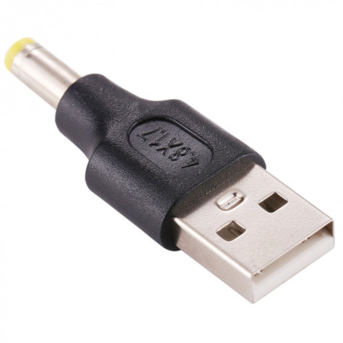 10 PCS 4,8 x 1,7 mm mâle à USB 2.0 mâle connecteur d'alimentation CC SH0922825-04