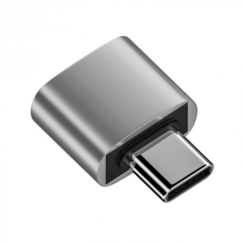 Adaptateur USB 2.0 femelle vers type-C mâle (argent) SH922S955-04