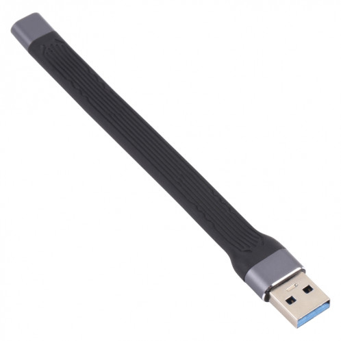 10 Gops USB Male à Type-C Femelle Soft Flat Sync Data Câble de chargement rapide SH2102134-05