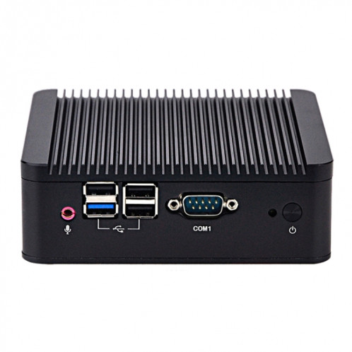 PC de contrôle industriel sans fanless avec 4 ports USB et port COM RS-232, 8 Go de RAM, N2920 Intel Celeron N2920 2.0GHz Quard Core, Support Bluetooth 4.0 & 2.4G / 5.0g Wifi Dual-Band (Noir) SH735B1292-09