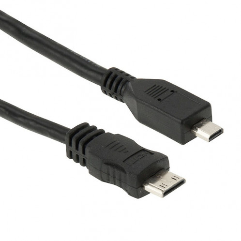 Câble adaptateur HDMI mini mâle vers micro HDMI de 30 cm SH0058176-03