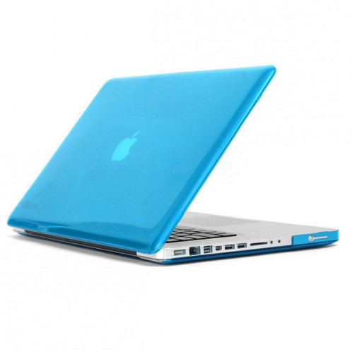 ENKAY pour MacBook Pro 13.3 pouces (US Version) / A1278 4 en 1 Crystal Hard Shell Housse de protection en plastique avec Protecteur d'écran & Clavier Guard & bouchons anti-poussière (Bleu) SE304L870-08