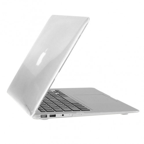 ENKAY pour Macbook Air 11,6 pouces (version US) / A1370 / A1465 Hat-Prince 3 en 1 cristal dur coque de protection en plastique avec clavier de protection et bouchon de poussière de port (blanc) SE901T1735-010