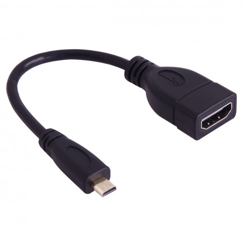 Câble adaptateur micro HDMI mâle vers HDMI femelle 17cm SH32151509-04