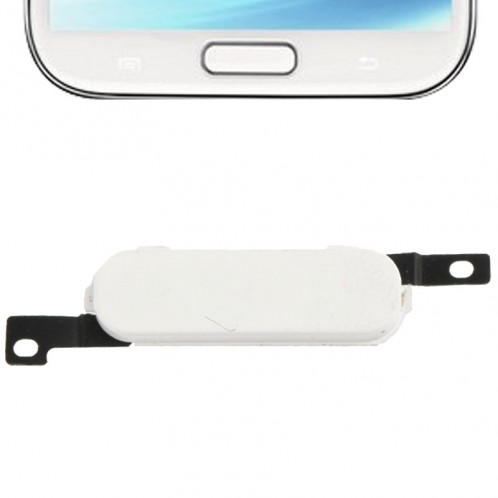 Clavier Grain pour Samsung Galaxy Note II / N7100 (Blanc) SC478W1559-03