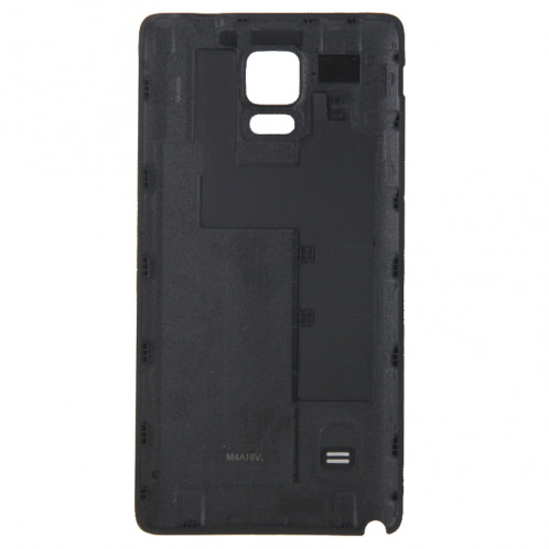 iPartsBuy Full Housing Cover (boîtier avant LCD cadre lunette + couvercle arrière de la batterie) pour Samsung Galaxy Note 4 / N910F (Noir) SI164B649-08