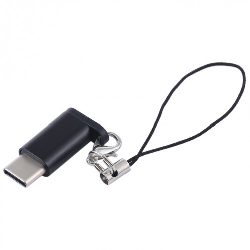Mini adaptateur de convertisseur USB vers Type-C et USB-C portable avec OTG (noir) SH701B983-04