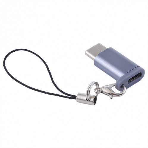 Mini adaptateur de convertisseur USB vers Type-C et USB-C portable avec OTG (gris) SH701H1242-04