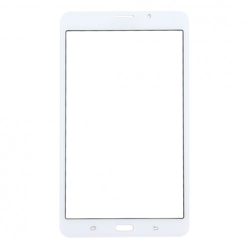 iPartsAcheter pour Samsung Galaxy Tab A 7.0 LTE (2016) / T285 Lentille extérieure en verre (blanc) SI14WL1661-06