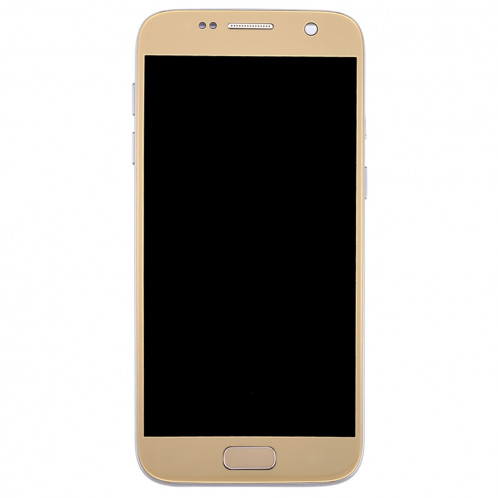 iPartsAcheter pour Samsung Galaxy S7 / G930V écran LCD + écran tactile Digitizer Assemblée avec cadre (or) SI04JL451-06