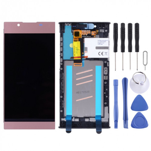Écran LCD OEM pour Sony Xperia L1 G3311 G3312 G3313 Assemblage complet du numériseur avec cadre (Rose) SH59FL1721-04