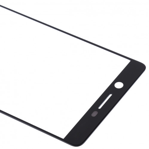 Lentille extérieure en verre d'écran avant pour Nokia 7 (noir) SH26BL43-06
