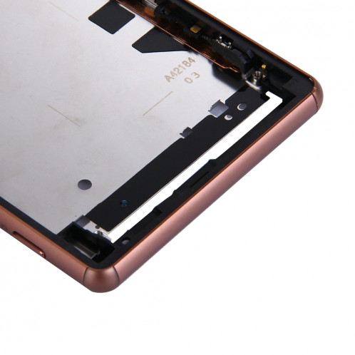 iPartsAcheter pour Sony Xperia Z3 (Single SIM) Boîtier avant Cadre LCD (Brun) SI000Z1422-07