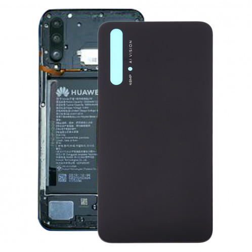 Couverture arrière pour Huawei Honor 20 (noir) SH63BL1709-06