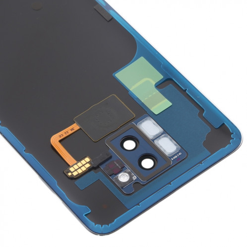 Couvercle arrière de la batterie avec objectif de caméra et capteur d'empreintes digitales pour LG G7 ThinQ / G710 / G710EM / G710PM / G710VMP (bleu) SH73LL78-06