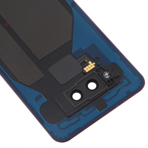 Couvercle arrière de la batterie avec objectif de caméra et capteur d'empreintes digitales pour LG G8 ThinQ / LMG820QM7 LM-G820UMB LMG820UM1 (version américaine) (rouge) SH76RL1253-06