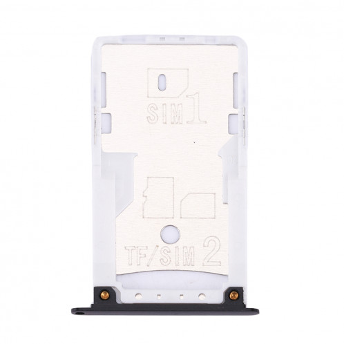 iPartsBuy Xiaomi Redmi 4X SIM et carte SIM / TF Plateau (Noir) SI226B630-05