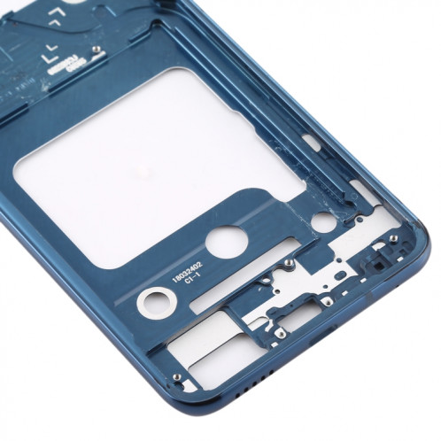 Boîtier avant LCD Frame Bezel Plate pour LG V35 ThinQ (bleu) SH302L1379-06