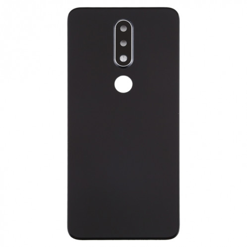 Cache arrière de batterie avec objectif pour Nokia X6 (2018) / 6.1 Plus TA-1099 (noir) SH19BL1483-06