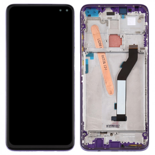 Écran LCD et numériseur complet avec cadre pour Xiaomi Redmi K30 5G (violet) SH827P1617-06