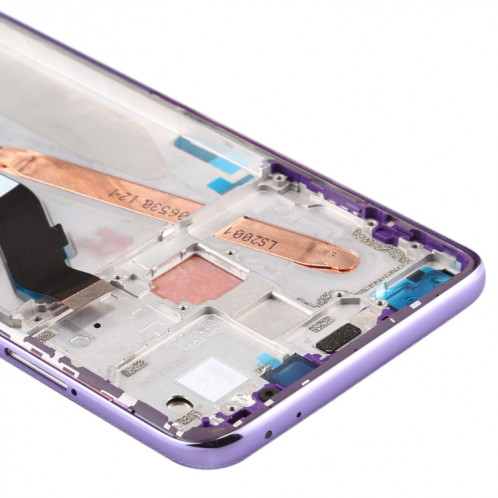 Écran LCD et numériseur complet avec cadre pour Xiaomi Redmi K30 5G (violet) SH827P1617-06
