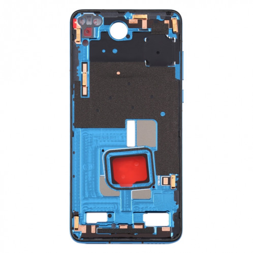 Plaque de cadre intermédiaire d'origine avec touches latérales pour Huawei P40 (bleu) SH140L1068-06