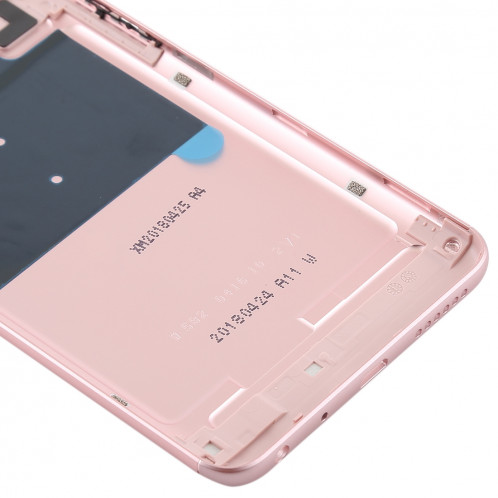 Cache arrière avec objectif et touches latérales pour Xiaomi Redmi Note 5 (Or rose) SH2RGL1921-06