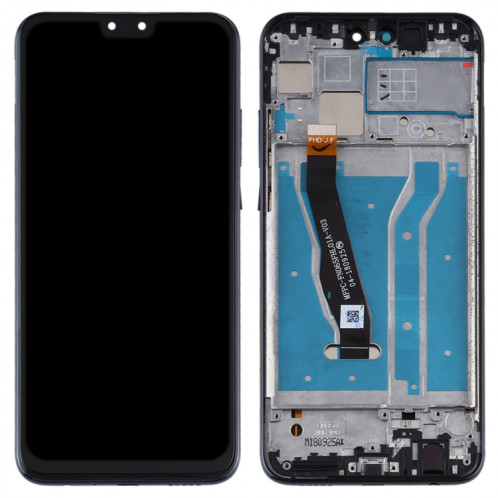 Écran LCD et numériseur complet avec cadre pour Huawei Y9 (2019) (noir) SH124B701-06