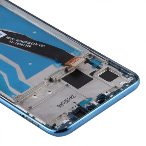 Écran LCD et numériseur complet avec cadre pour Huawei Y9 (2019) (bleu) SH124L1668-06