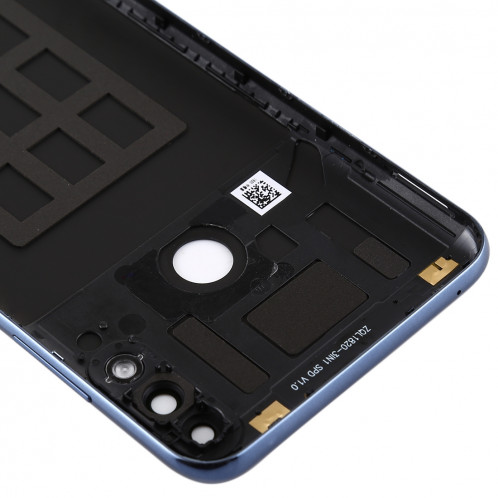 Cache arrière de la batterie avec lentille de caméra et touches latérales pour Asus Zenfone Max Pro (M2) ZB631KL (bleu foncé) SH05DL742-06