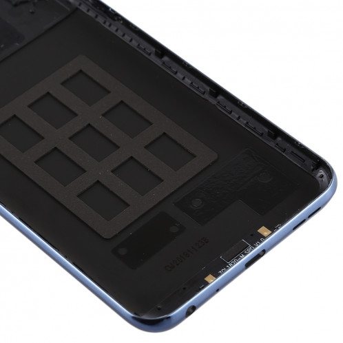Cache arrière de la batterie avec lentille de caméra et touches latérales pour Asus Zenfone Max Pro (M2) ZB631KL (bleu foncé) SH05DL742-06