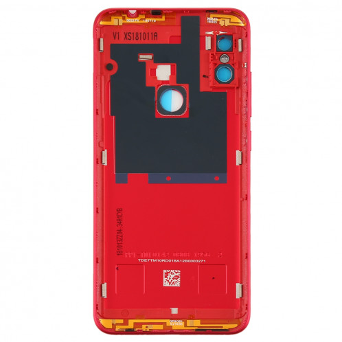 Coque arrière de batterie avec touches latérales pour Xiaomi Redmi Note 6 Pro (Rouge) SH32RL881-06
