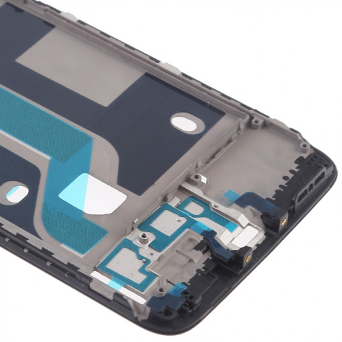 Pour OnePlus 5 Front Housing LCD Frame Bezel Plate (Noir) SH432B1508-06