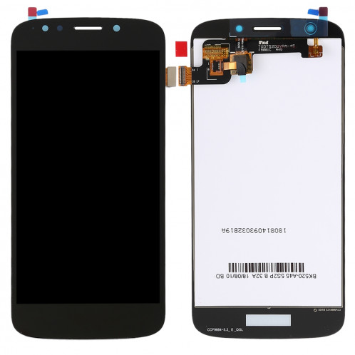Ecran LCD et Assembleur Complet Digitaliseur pour Motorola Moto E5 Play (Noir) SH25BL1540-06