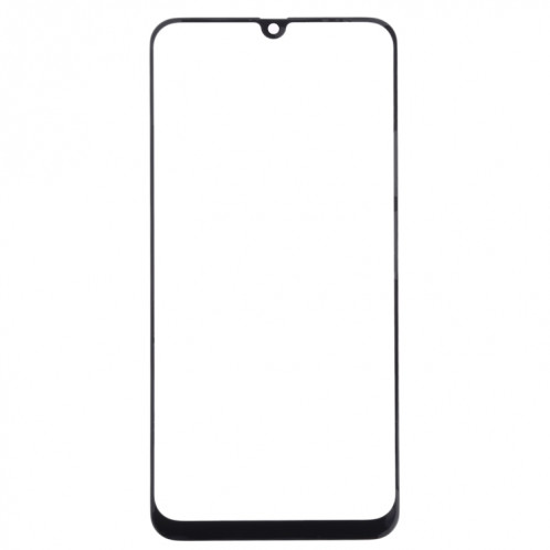 Pour Galaxy A50 / A30 / M30 / A4S Lentille extérieure en verre de l'écran avant (noir) SH102B1253-06