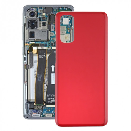 Pour le couvercle arrière de la batterie Samsung Galaxy S20 (rouge) SH63RL529-06