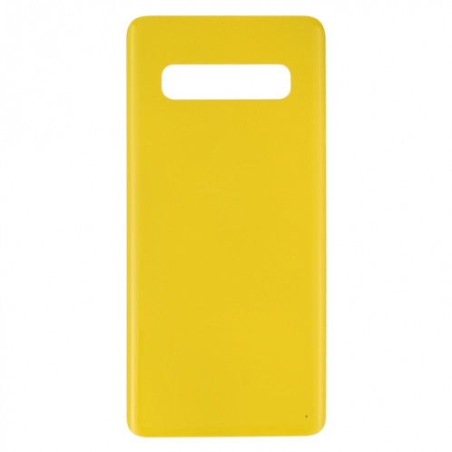 Pour le couvercle arrière de la batterie du Galaxy S10 (jaune) SH31YL1759-06