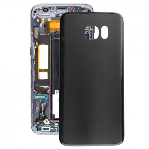 iPartsBuy Batterie Couverture Arrière pour Samsung Galaxy S7 Edge / G935 (Noir) SI50BL1009-06