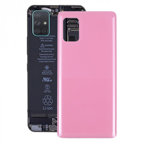 Pour Samsung Galaxy A51 5G SM-A516 Batterie Couverture Arrière (Rose) SH98FL1266-06