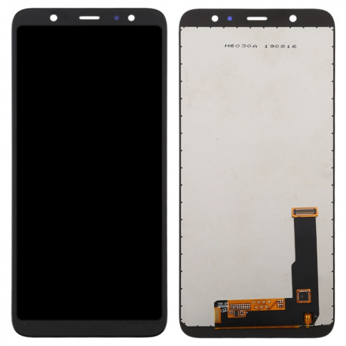incell Demi-écran LCD pour Galaxy A6+ (2018) A605G avec assemblage complet du numériseur (Noir) SH033B840-06