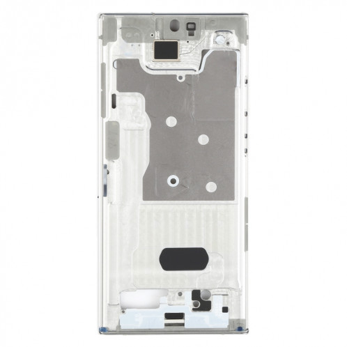 Pour Samsung Galaxy Note20 Ultra SM-N985F Plaque de cadre intermédiaire avec pièces (argent) SH185S597-06