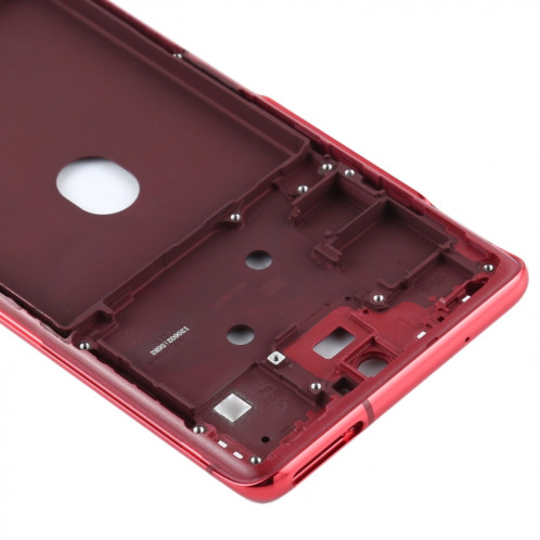 Pour Samsung Galaxy S20 FE Middle Frame Bezel Plate (Rouge) SH290R1143-06
