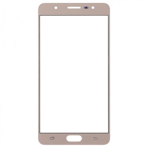 Pour Samsung Galaxy J7 Max 10pcs Lentille en verre extérieure de l'écran avant (or) SH45JL962-06