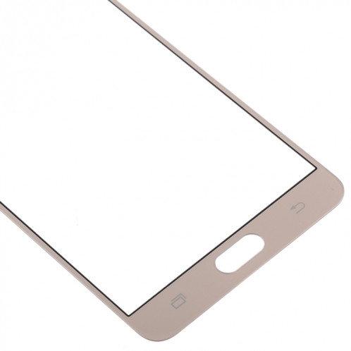 Pour Samsung Galaxy J7 Max 10pcs Lentille en verre extérieure de l'écran avant (or) SH45JL962-06