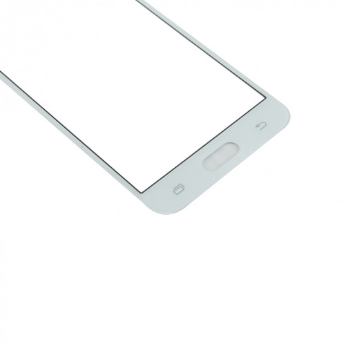 Pour Samsung Galaxy On5 / G550 10pcs Lentille en verre extérieure de l'écran avant (Blanc) SH57WL1264-06
