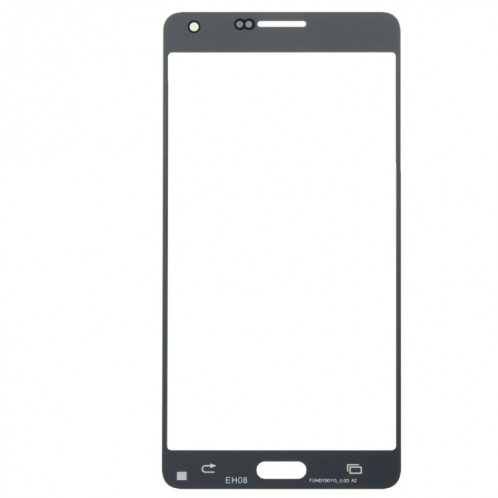 Pour Samsung Galaxy A7 (2015) 10pcs lentille extérieure en verre d'écran avant (or) SH573J422-05